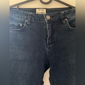 ACNE Slim Fit Blue Jeans